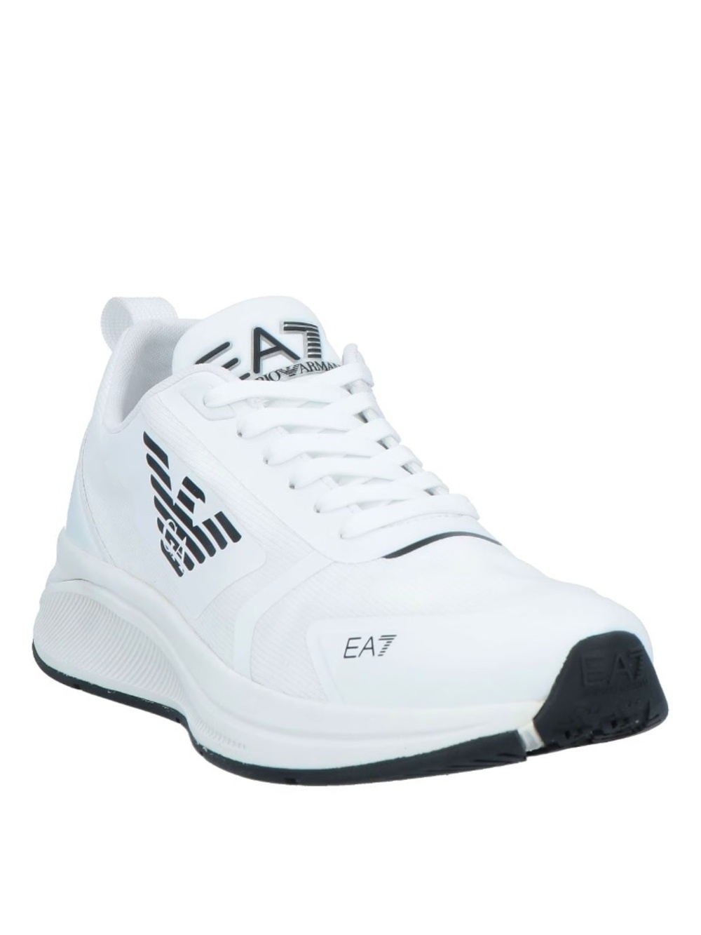 EA7 EMPORIO ARMANI Techno Sneakers Size 8 (Fits 9) in White (NEW) $350 MSRP